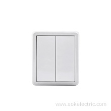 Best Price Suitable Indoor Occasions 2 Gang 1 Way Light Switch